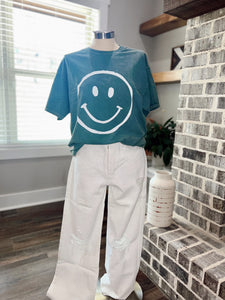 Smiley Face Graphic Tee