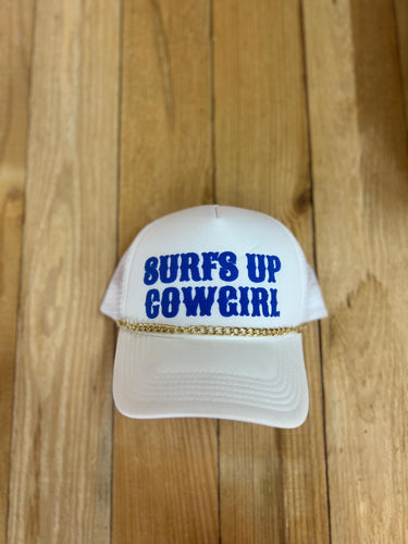 Surfs Up Cowgirl Trucker Cap